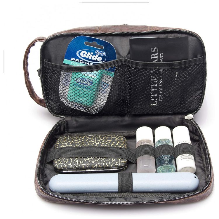 Necessaire-Masculina-de-Couro-LVLY-Marrom-foto-2