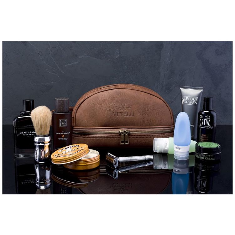 Necessaire-Masculina-de-Couro-VETELLI-Marrom-foto-4