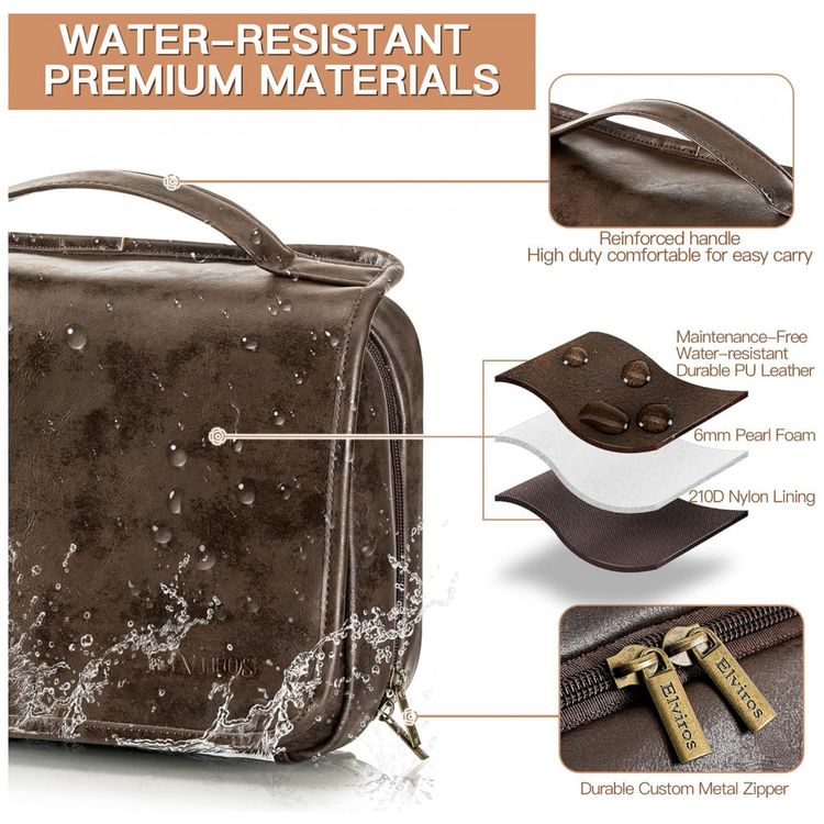 Necessaire-Masculina-de-Couro-3-em-1-ELVIROS-Marrom-foto-2