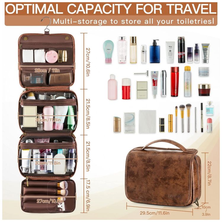 Necessaire-Masculina-de-Couro-3-em-1-ELVIROS-Marrom-foto-5