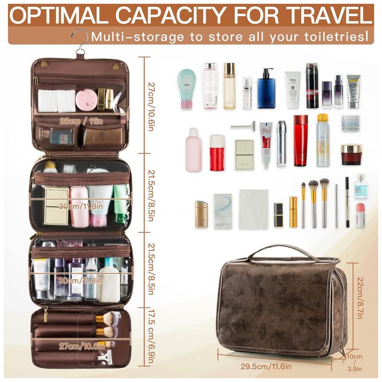 Necessaire-Masculina-de-Couro-3-em-1-ELVIROS-Marrom-foto-4