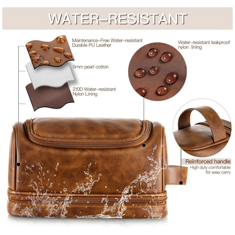 Necessaire-Masculina-de-Couro-ELVIROS-Marrom-foto-2