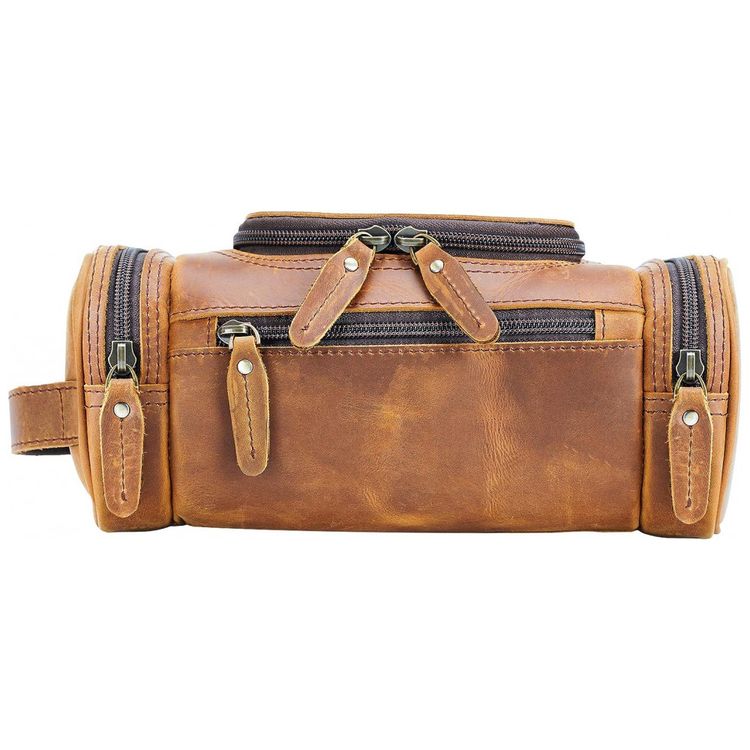 Necessaire-Masculina-de-Couro-POLARE--Marrom-foto-1