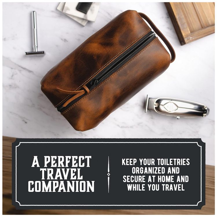 Necessaire-Masculina-de-Couro-MAIN-STREET-FORGE-Marrom-foto-1