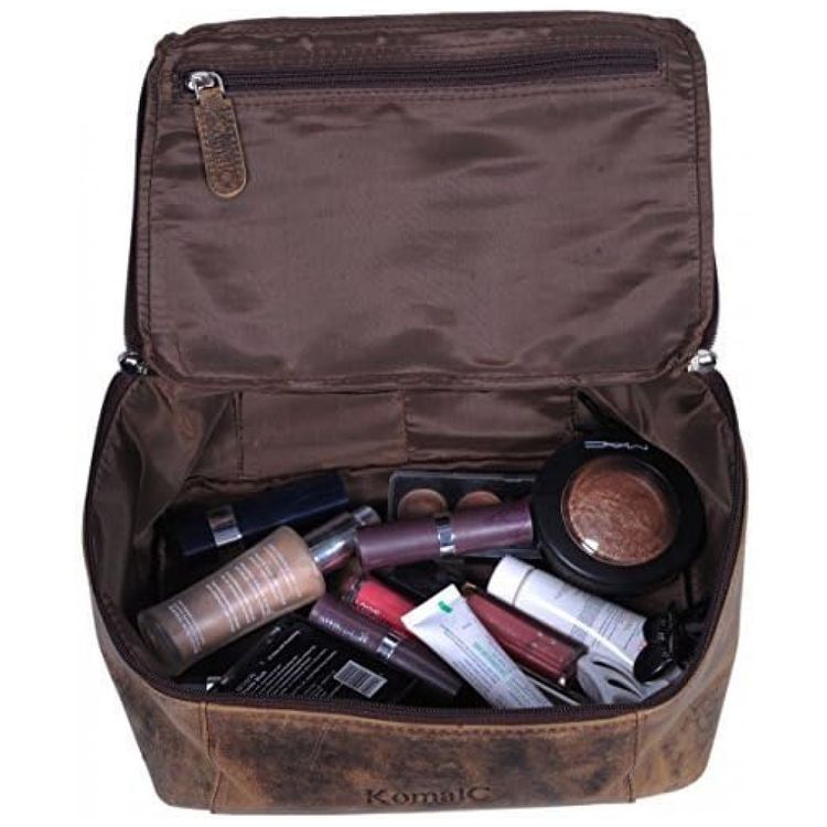 Necessaire-Masculina-de-Couro-KOMALC-Marrom-foto-1
