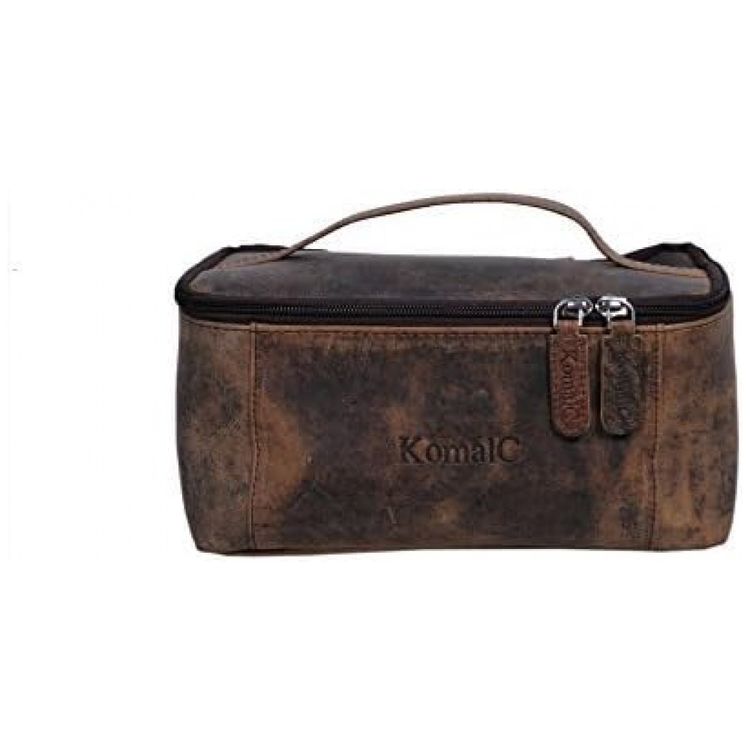 Necessaire-Masculina-de-Couro-KOMALC-Marrom-foto-2