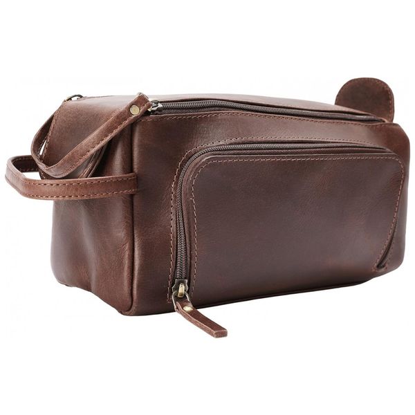 Necessaire-Masculina-de-Couro-ELIZO-Marrom-foto-0