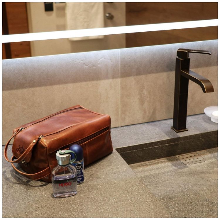 Necessaire-Masculina-de-Couro-SID-VAIN-Marrom-foto-2