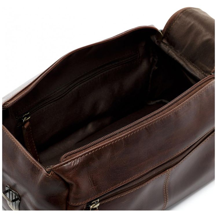 Necessaire-Masculina-de-Couro-SID-VAIN-Marrom-foto-4