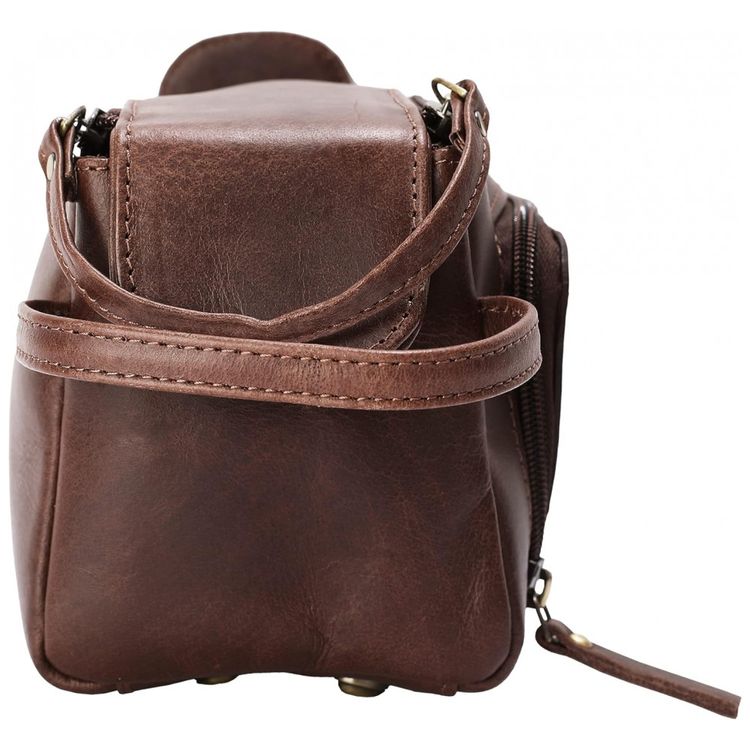 Necessaire-Masculina-de-Couro-ELIZO-Marrom-foto-4