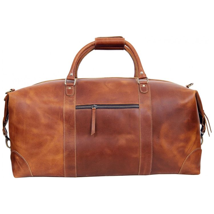 Bolsa-de-Viagem-Masculina-C-Classica-de-Couro-CUERO-Marrom-foto-3