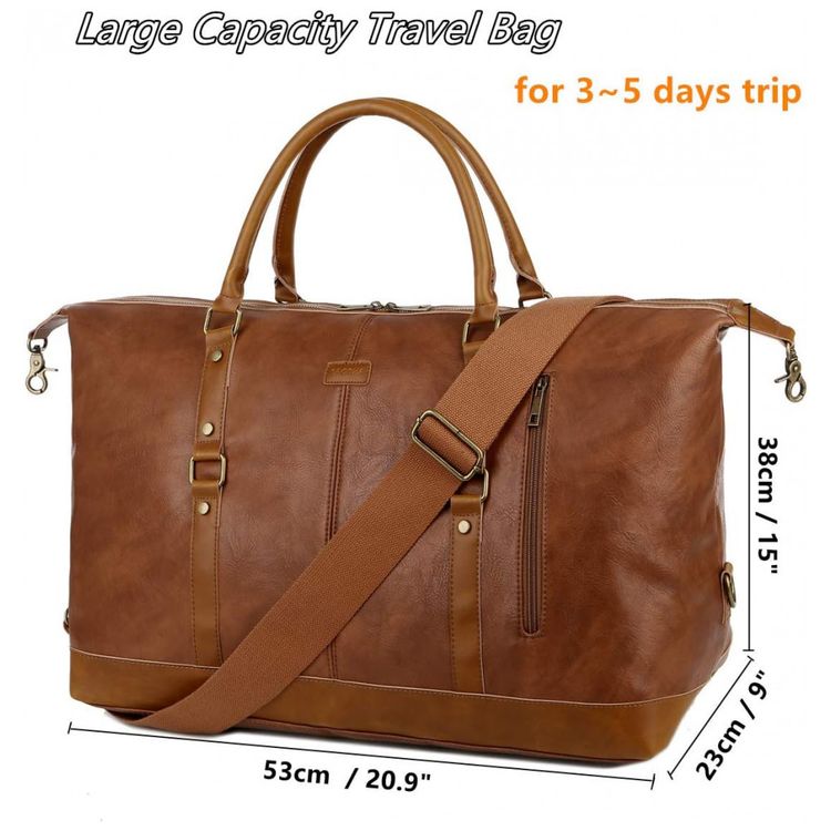 Bolsa-de-Viagem-Masculina-Classica-de-Couro-BAOSHA-Marrom-foto-1