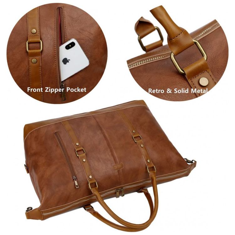 Bolsa-de-Viagem-Masculina-Classica-de-Couro-BAOSHA-Marrom-foto-3