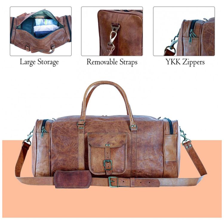 Bolsa-de-Viagem-Masculina-s-Classica-de-Couro-KOMALS-foto-3