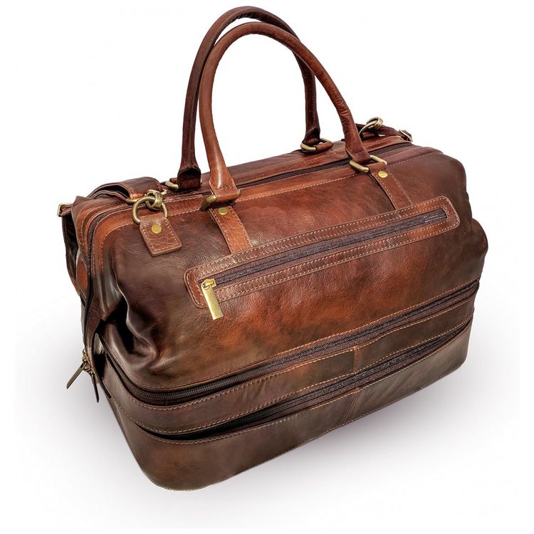Bolsa-de-Viagem-Masculina-Classica-de-Couro-GENT-SUPPLY-foto-1