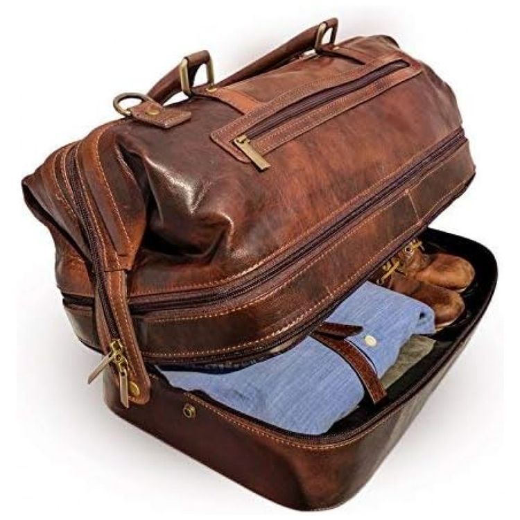 Bolsa-de-Viagem-Masculina-Classica-de-Couro-GENT-SUPPLY-foto-4