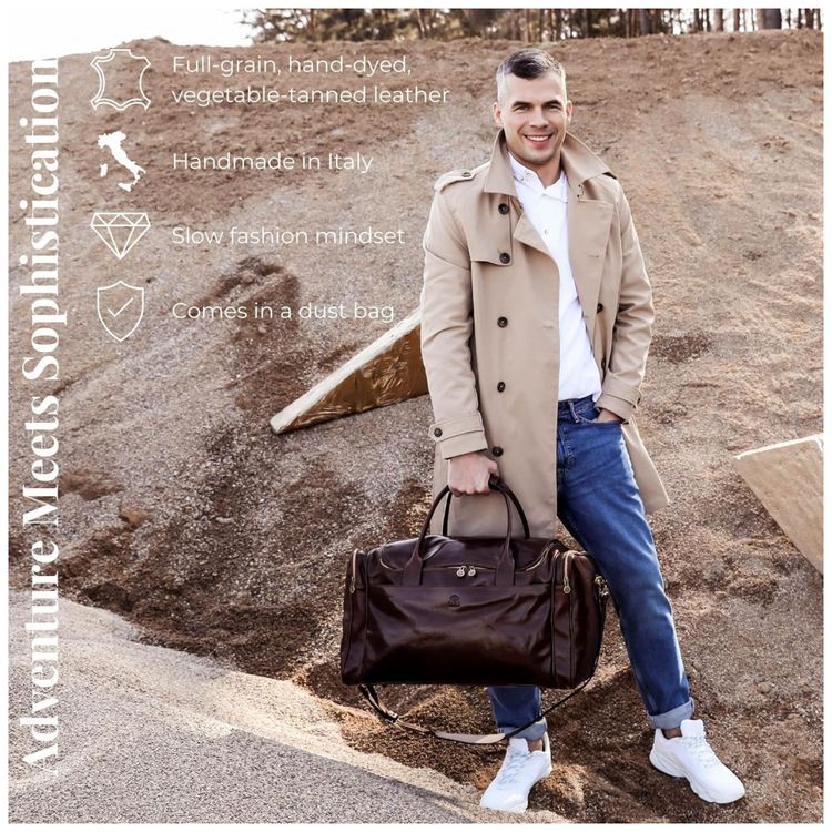 Bolsa-de-Viagem-Masculina-Classica-de-Couro-TIME-foto-1