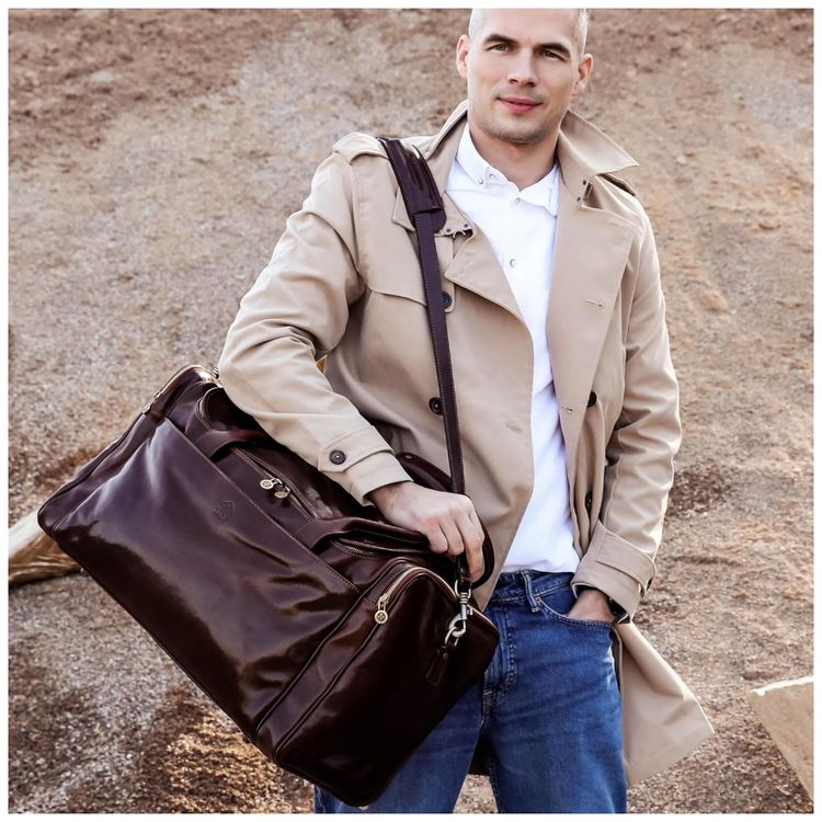 Bolsa-de-Viagem-Masculina-Classica-de-Couro-TIME-foto-2