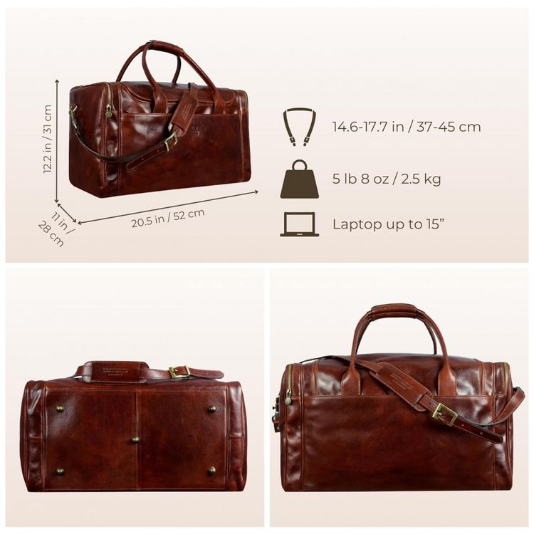 Bolsa-de-Viagem-Masculina-Classica-de-Couro-TIME-foto-3