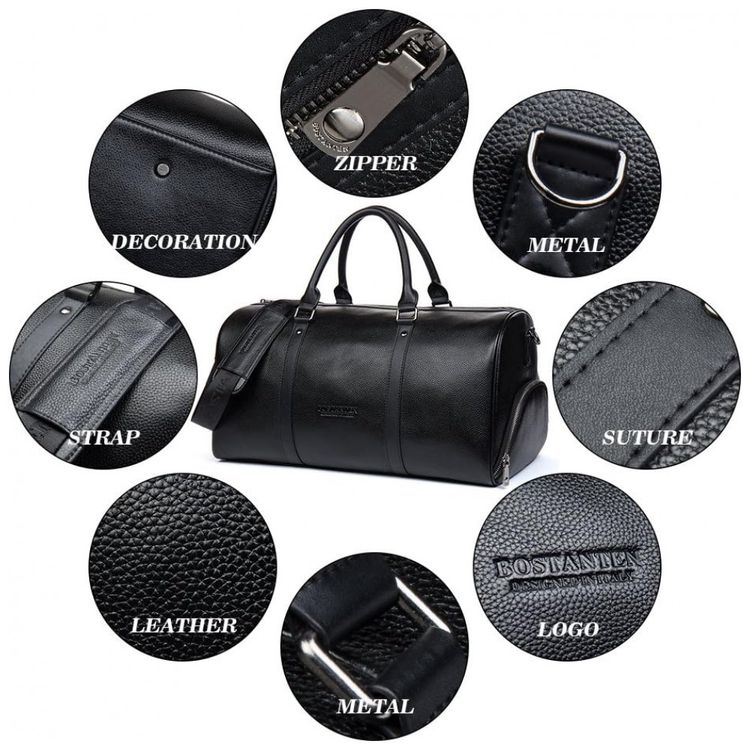 Bolsa-de-Viagem-Masculina-Classica-de-Couro-BOSTANTEN-foto-2