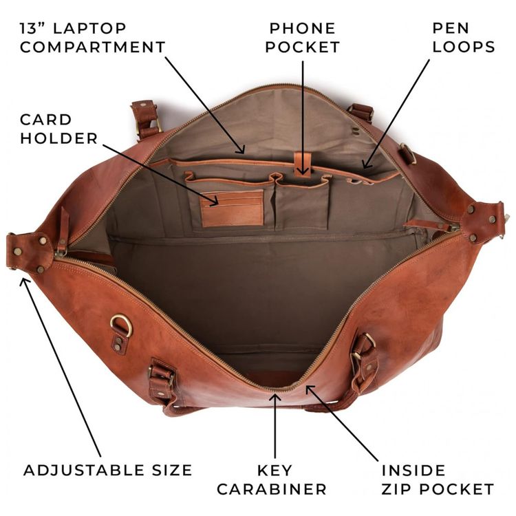 Bolsa-de-Viagem-Masculina-Vintage-Classica-de-Couro-45L-foto-2