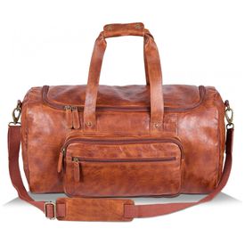 Bolsa-de-Viagem-Masculina-Classica-de-Couro-ESTALON-Marrom-foto-0
