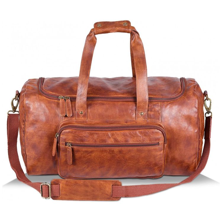 Bolsa-de-Viagem-Masculina-Classica-de-Couro-ESTALON-Marrom-foto-0
