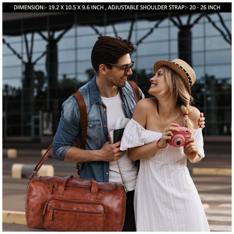 Bolsa-de-Viagem-Masculina-Classica-de-Couro-ESTALON-Marrom-foto-3
