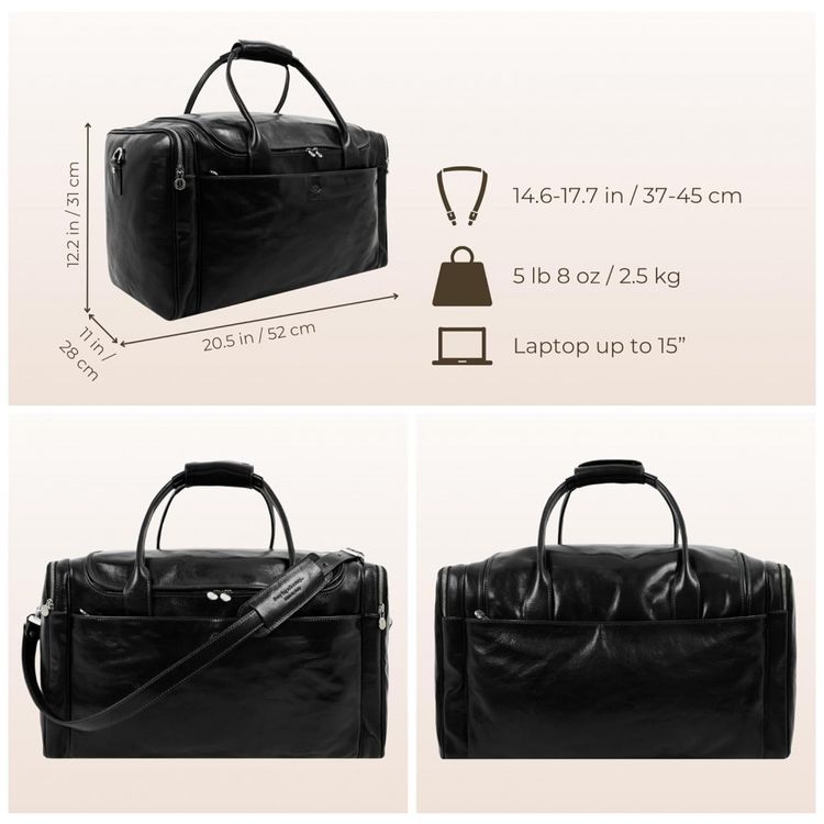 Bolsa-de-Viagem-Masculina-Classica-de-Couro-TIME-foto-3