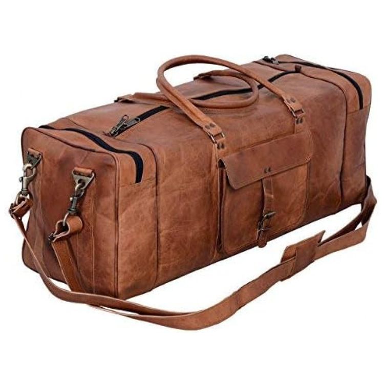 Bolsa-de-Viagem-Masculina-s-Classica-de-Couro-KOMALS-foto-1