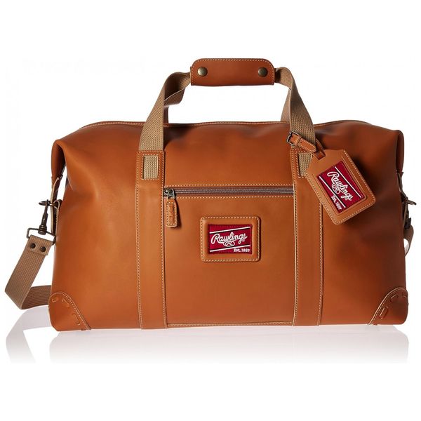 Bolsa-de-Viagem-Masculina-Classica-de-Couro-RAWLINGS-foto-0