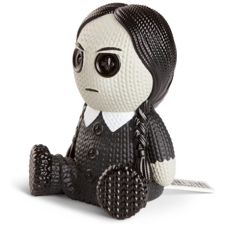 Boneca-Wandinha-Wednesday-Familia-Addams-de-Vinil-Feita-a-foto-4