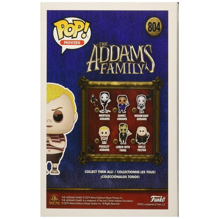 Familia-Addams-Pop-Feioso-Pugsley-Colorido-FUNKO-Vermelho-foto-1