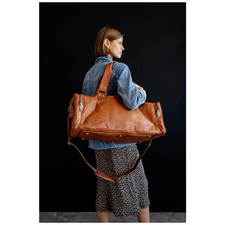 Bolsa-de-Viagem-Masculina-Vintage-Classica-de-Couro-45L-foto-3