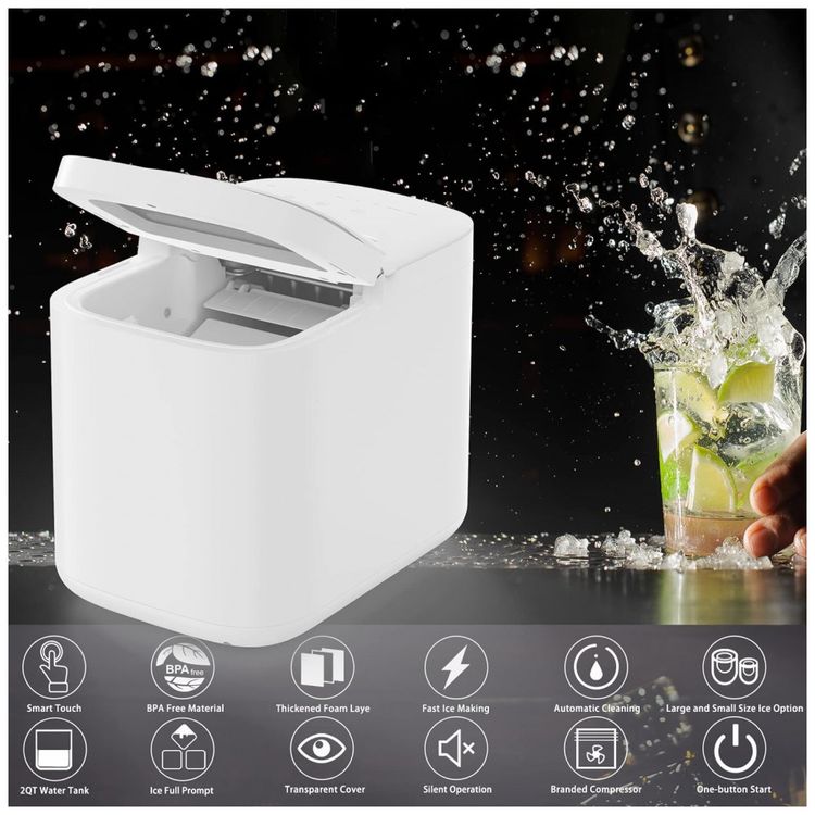 Maquina-de-Gelo-C-ate-14-kg-em-24H-Portatil-com-Controle-foto-1