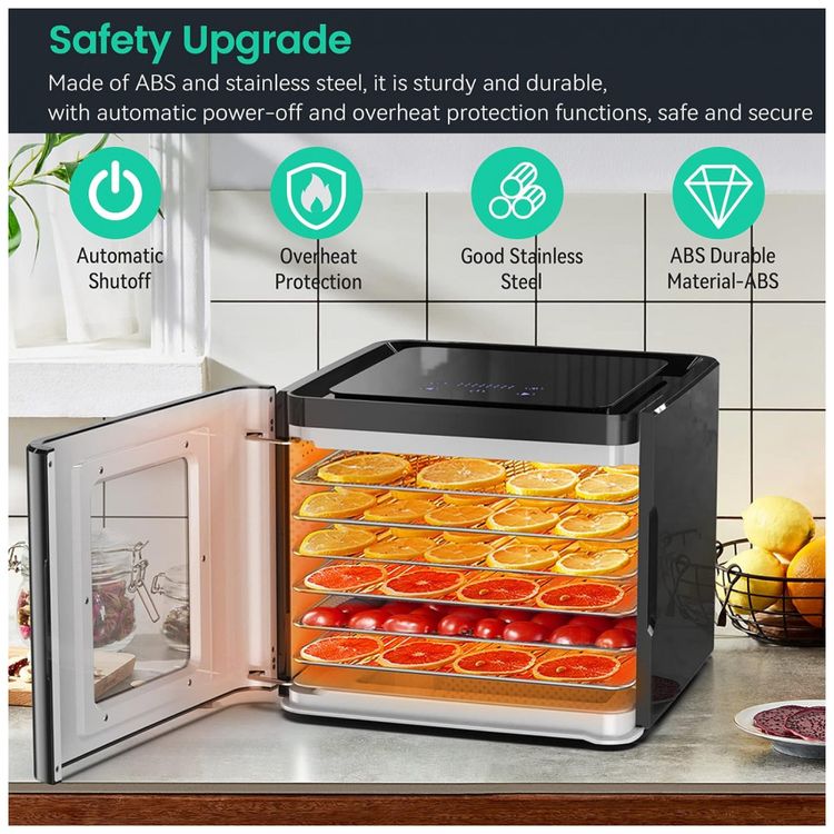 Desidratador-de-Alimentos-com-6-Bandejas-e-Controle-Digital-foto-3