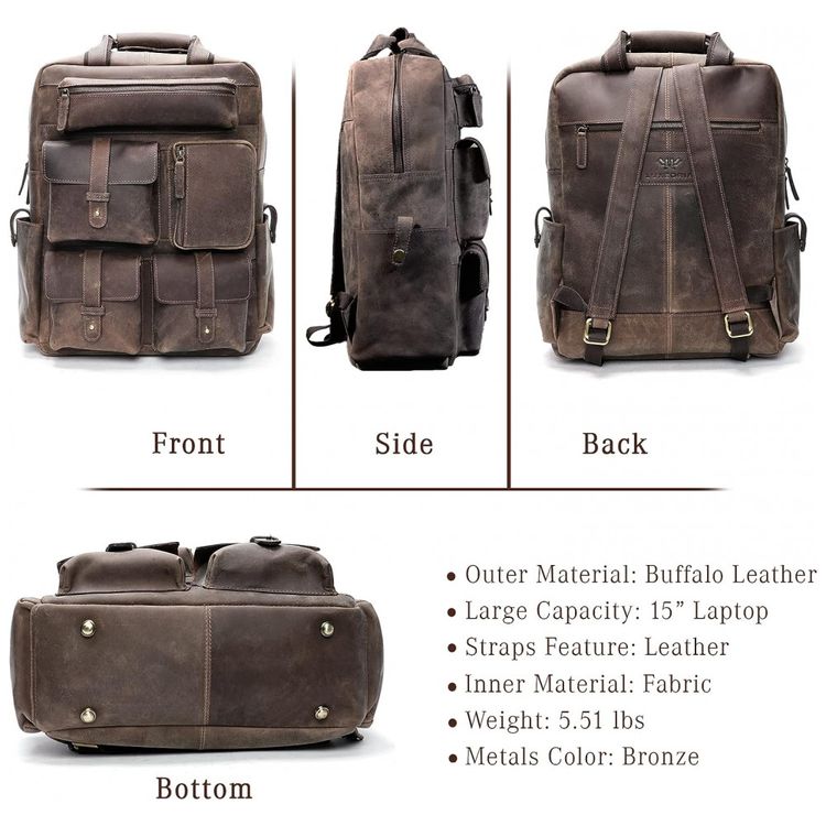 Mochila-Masculina-Retro-para-Laptop-de-Couro-LUXEORIA-foto-4
