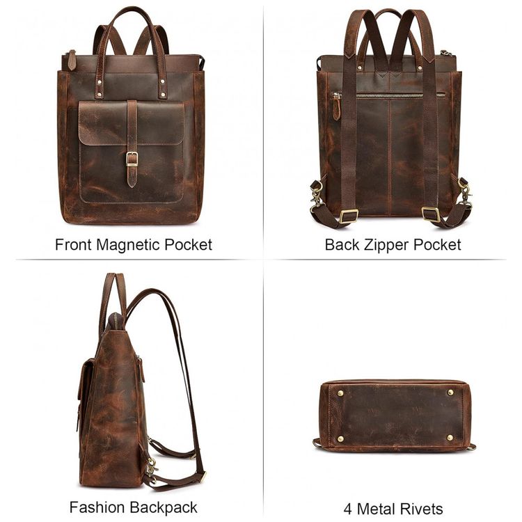 Mochila-Feminina-para-Laptop-de-Couro-S-ZONE-Marrom-foto-5