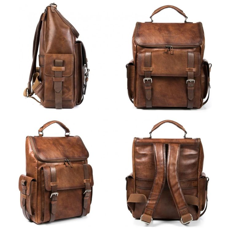 Mochila-Masculina-para-Laptop-de-Couro-e-Fecho-Magnetico-foto-1