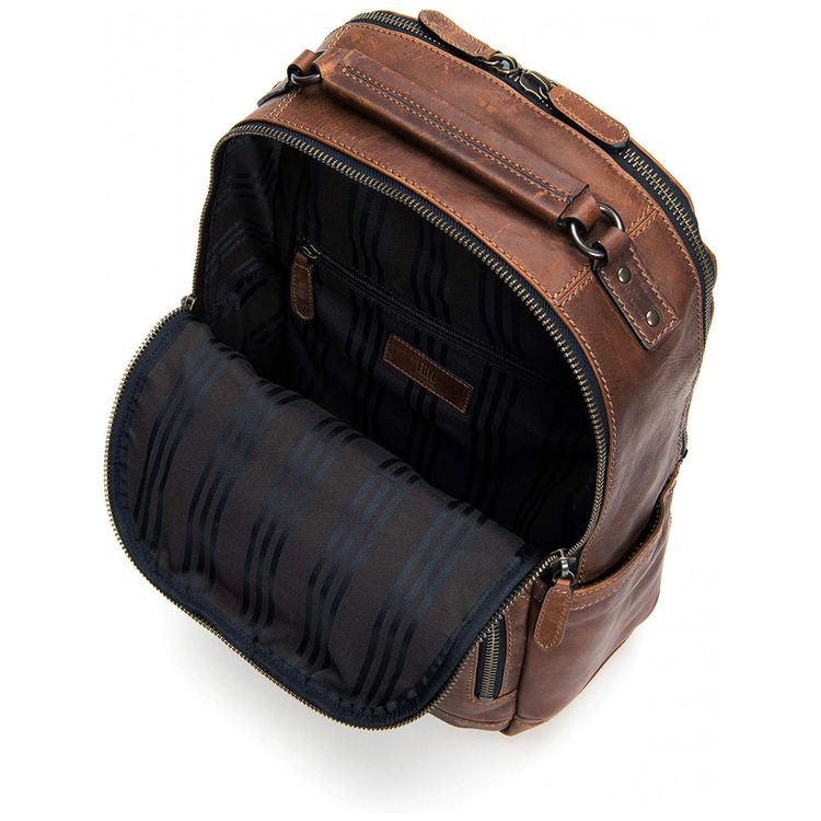 Mochila-Unissex-para-Laptop-de-Couro-FRYE-Marrom-foto-4