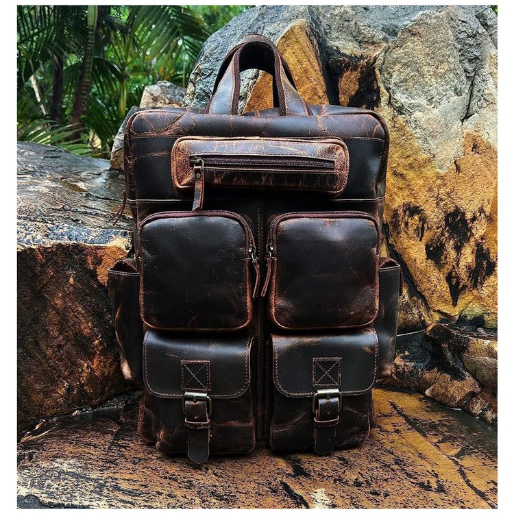 Mochila-Masculina-BOSTANTEN-para-Laptop-de-Couro-de-Bufalo-foto-1