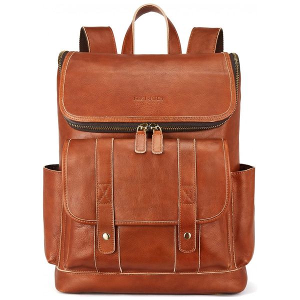 Mochila-Masculina-para-Laptop-de-Couro-BOSTANTEN-Marrom-foto-0