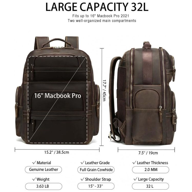 Mochila-Masculina-para-Laptop-40cm-32L-de-Couro-TAERTII-foto-2