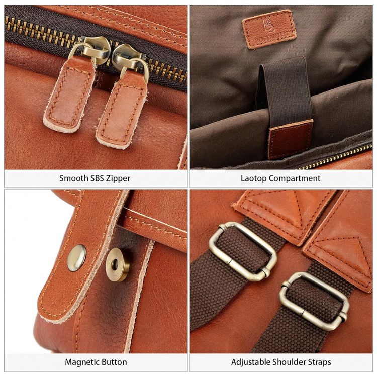 Mochila-Masculina-para-Laptop-de-Couro-BOSTANTEN-Marrom-foto-5