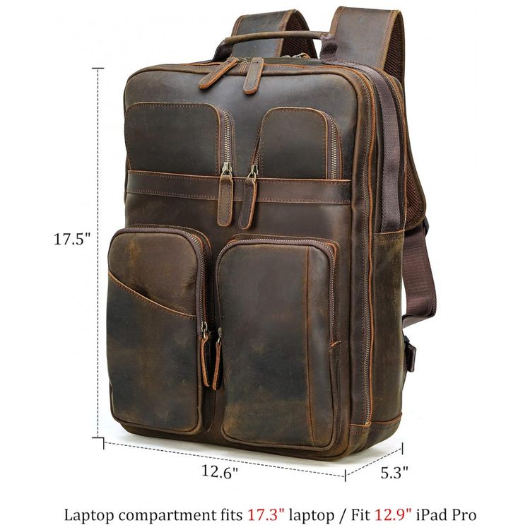 Mochila-Masculina-para-Laptop-de-Couro-POLARE--Marrom-foto-2