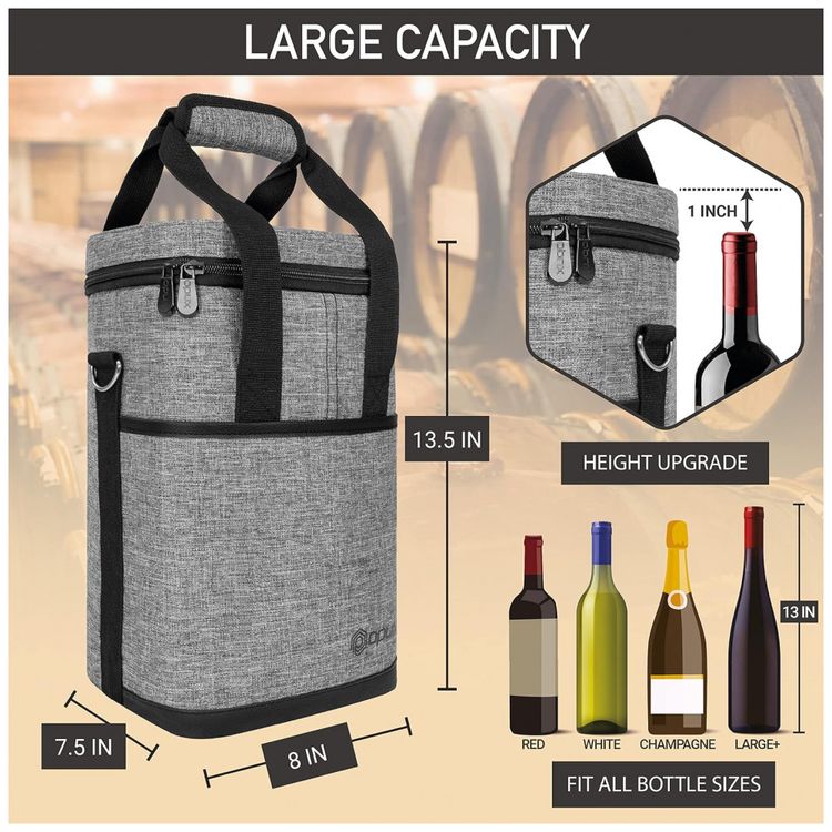 Bolsa-Termica-Para-Transporte-de-Vinhos-OPUX-ate-4-Garrafas-foto-2
