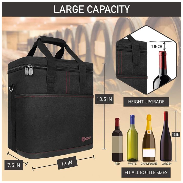 Bolsa-Termica-Para-Transporte-de-Vinhos-OPUX-ate-6-Garrafas-foto-2