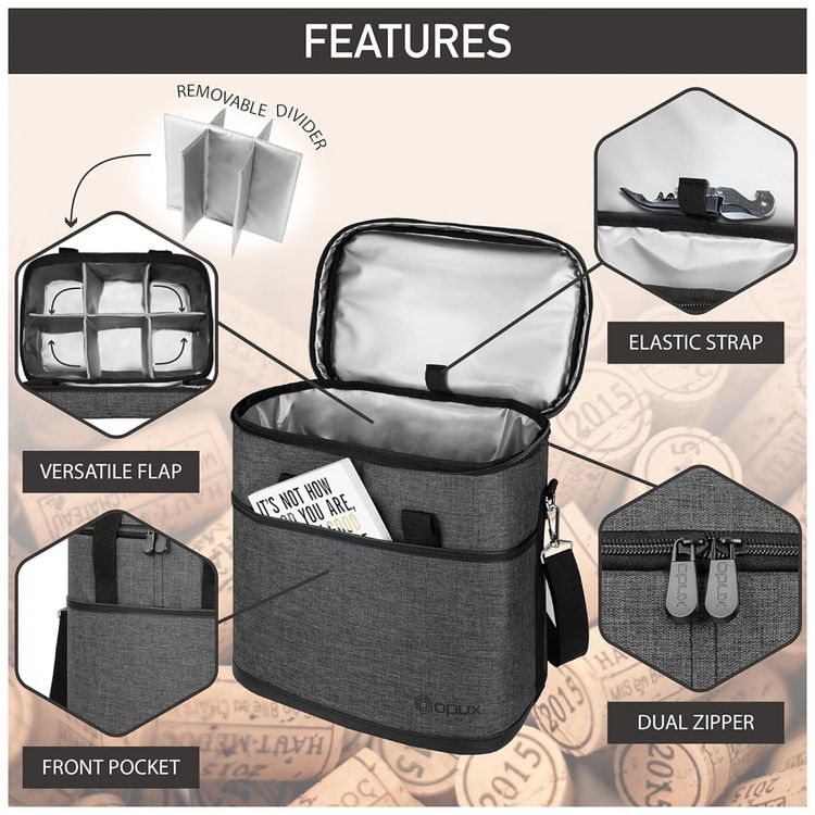 Bolsa-Termica-Para-Transporte-de-Vinhos-OPUX-ate-6-Garrafas-foto-3