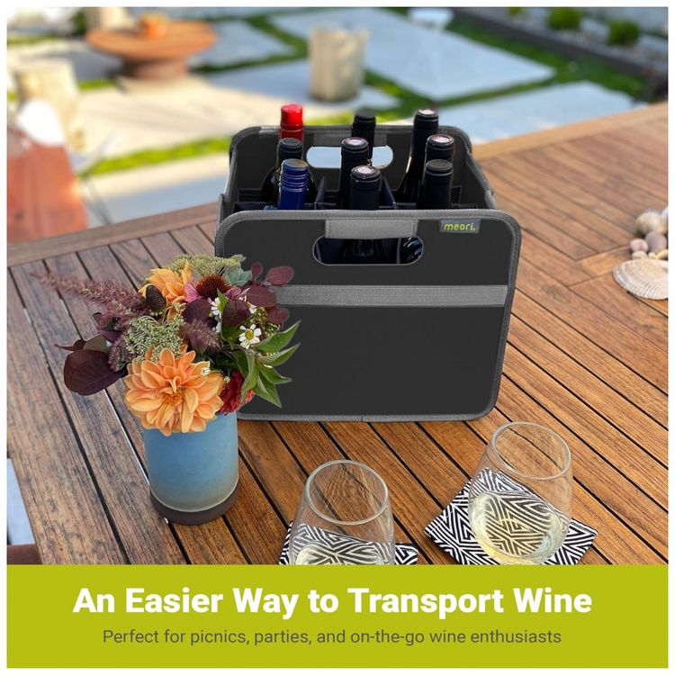 Caixa-Para-Transporte-de-Vinhos-MEORI-ate-9-Garrafas-Preto-foto-3