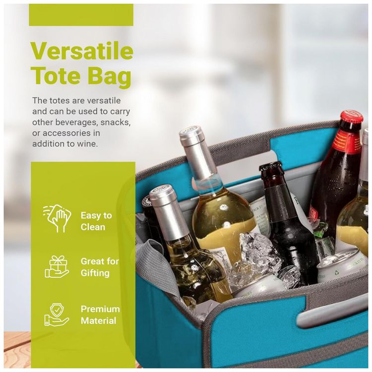Caixa-Para-Transporte-de-Vinhos-MEORI-ate-9-Garrafas-Azul-foto-5